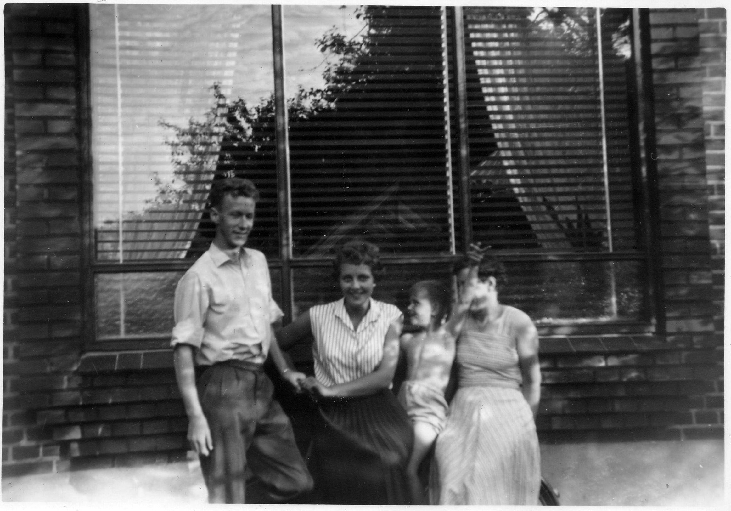 Familie Christensen blandede billeder