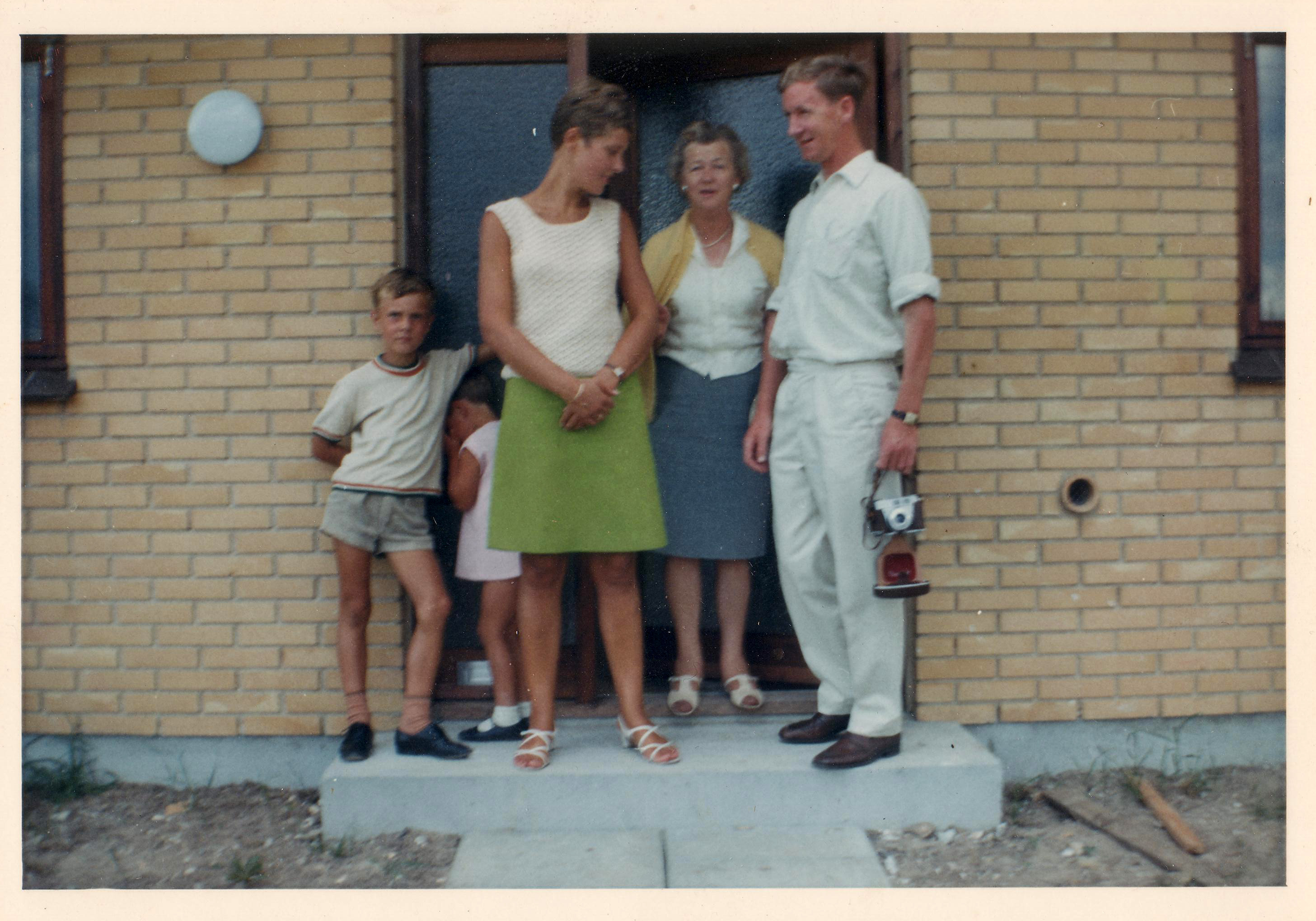 Familie Christensen blandede billeder
